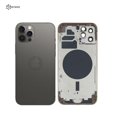 China gold & Bitwier Glass Phone 12 Pro, Max 12 Pro Housing For Max 12 Pro Back Rear Housing for sale