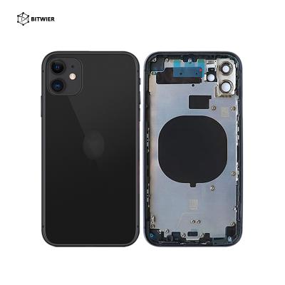 China iPhone 11 Back Housing Gold Bitwier Phone 11 Black Replacement Back Housing Price for sale