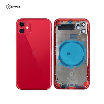 China iPhone 11 Red Housing Gold Bitwier Phone 11 Back Housing Price for sale