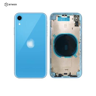 China Bitwier RTS Phone Xr Glass Back Housing Glass For IPhone xr Housing Back for sale