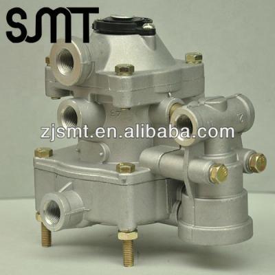 China Aluminum alloy 9730025200 two line trailer brake valve 9730025390 9730025380 9730025210 9730025350 for sale