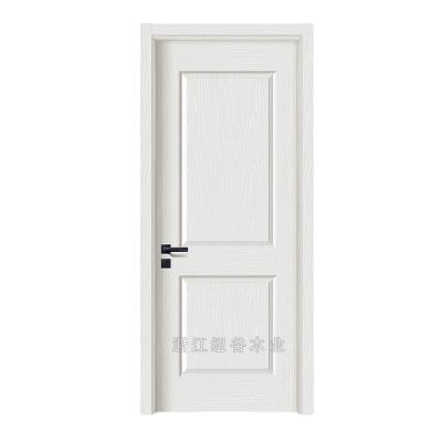 China NW-017 Modern 2 Panel Design Internal White HDF Door Skin With Factory Price for sale