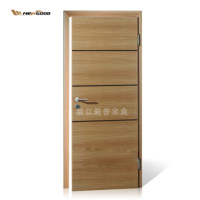 China European Modern Wooden Wooden Front Door Door Frame Interior Doors Design from Newgood for sale