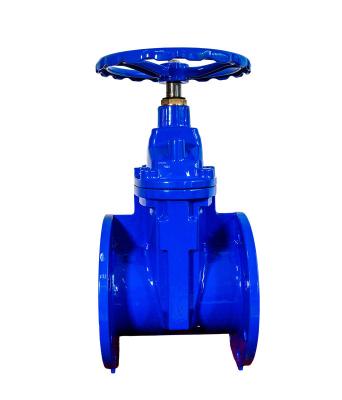 China Flanged Gate Valve DN150 Resilient Seated Sluice Valve BS4504 BS5163 for sale