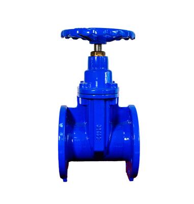 China CI Cast Iron BS5163 Gate Valve 100mm For Sewage Pipeline for sale