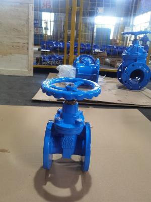 China Soft Seat Actuated Gate Valve DN65 Ductile Iron BS5163 for sale