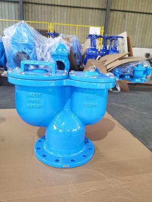 China Flanged End Double Ball Air Valve Gegote ijzeren air release valve voor waterdamp Te koop