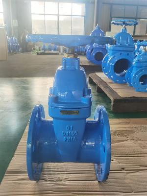 China Pipeline Electric Ductile Iron Gate Valve 100mm Customized for sale