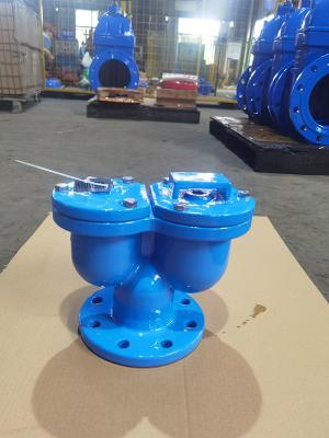 China Pipeline Double-Orifice Air Release Valve van gietijzer EPDM/SS304/SS316 Te koop