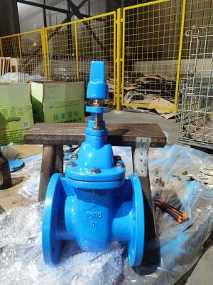 China 4 Inch Flanged Metal Seat Gate Valve DN100 Customized for sale