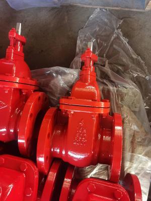 China Ductile Iron Dn100 Pn16 Gate Valve Blue For Oil and Gas for sale