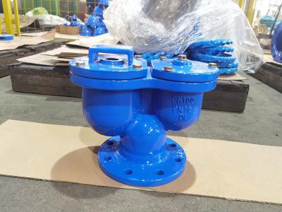 중국 DN50 - DN200 Double Ball Air Valve For Water / Steam / Oil / Gas Networks 판매용