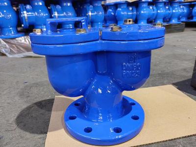 중국 Cast Iron / Ductile Iron Double Orifice Air Valve For Industrial Applications 판매용