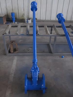 China Flanged Electric Actuator Wedge Gate Valve For BS5163 Design Standard for sale