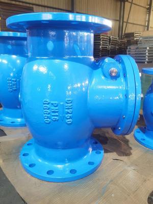 Китай Industrial Grade Swing Check Valve DN50 - DN300/2 -12 PN10 - PN16 / 125lb - 150lb / 5K-10K продается