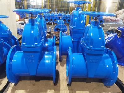 China Flange End Dimension F5 Gate Valve DIN2533 With Gearbox Operation for sale