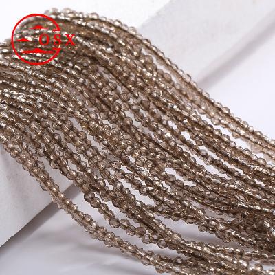 China Jewelry Making Custom Osx Brown Glass Beads Making For Bracelet Making Czech Preciosa Glass Seed Crystal Beads Lace Fabric Whosale for sale