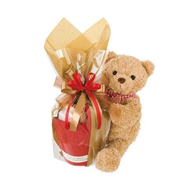 China Plush Customized Branded Plush Toy Bear Soft Toy With Teddy Bear Plush Toy for sale