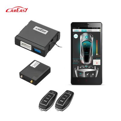 China Two Way Communications GPS/GSM/GPRS Smartphone APP Two Way Car Alarm Working With Aftermarket Remote Control for sale