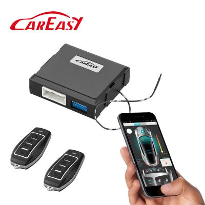 China Anti-hijacking GPS/GSM/GPRS car alarm system with car battery voltage and car temperature indication on Smartphone APP for sale