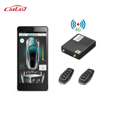 China New design GPS/GSM/GPRS 4G smartphone APP two way car alarm with remote engine start for sale