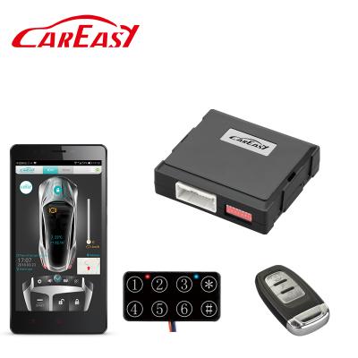 China 2G GPS/GSM Smartphone Control 2G GPS/GSM Smartphone APP PKE Car Alarm Remote Starter System For Car With OEM (Original) Smart Key Push Start for sale