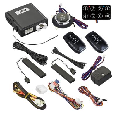 China PKE Passive Keyless Entry Most Powerful Functions Keyless Entry System Push Button Engine Start Stop Starter PKE Remote Car Alarm With Remote For Toyota for sale