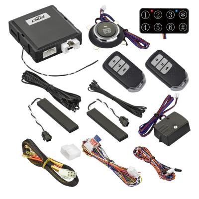 China Passive Keyless Car Alarm PKE Entry PKE Push Button Engine Start Stop System With Engine Starter And Remote Remote For Honda for sale