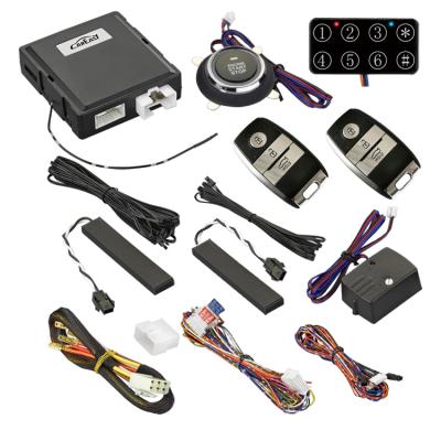 China Passive Keyless Remote Start System Car Engine Alarm PKE Entry PKE Push Button Keyless Engine Start Stop System With KIA Remote for sale