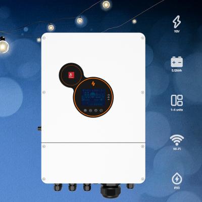 China Home OEM Smart 3kw 5kw 24v 48v to 220v 38v Solar Power Off Grid Solar Power System Dawn Inverter 3 Phase All In One Inverter System for sale