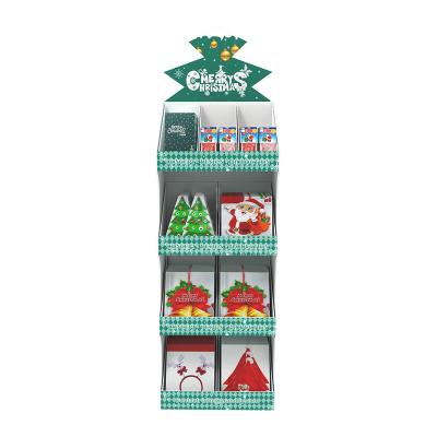 China Supermarket Christmas Gift Candy Toy Promotional Display Rack Advertising for sale