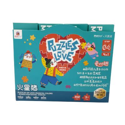 China Cartoon Toy Custom Kids Jigsaw Puzzle Selling Mini Paper Puzzle Game for sale