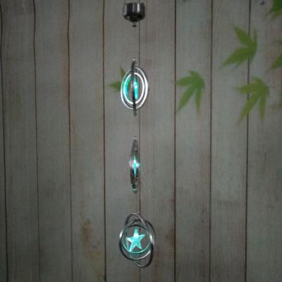 China New Waterproof Outdoor Led Solar Garden Lawn Lamp Star Hanging Garden Light for sale