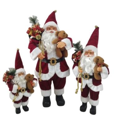 China 2021 Fabric Christmas Decoration Dolls Furnishing Articles Spawn Christmas for sale