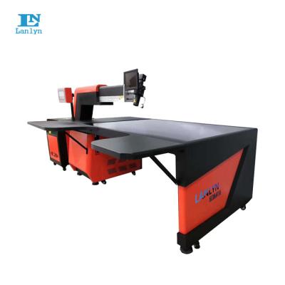 China Galvanized Stainless Steel Iron Stainless Steel Sheet Advertising YAG Channel Letter Laser Spot Welding Machine for sale