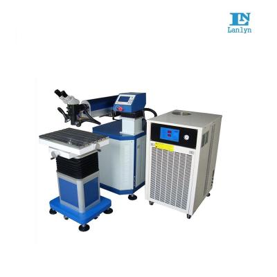 China Stainless Steel Injection Mold Welding DIY Jewelry Making Equipment Pulse Laser Automatic Small Spot Welder /fiber laser welding machine for sale