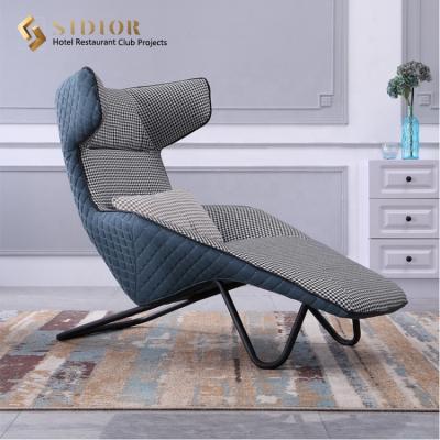 China La PU perezosa del Recliner de la silla del dormitorio del ocio del salón cubre la longitud del 140cm con cuero en venta