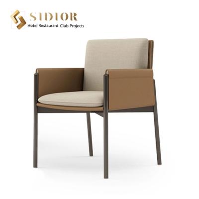 Cina gambe del metallo del nero di Grey Velvet Dining Chairs With del tessuto dell'unità di elaborazione di lunghezza di 61cm in vendita