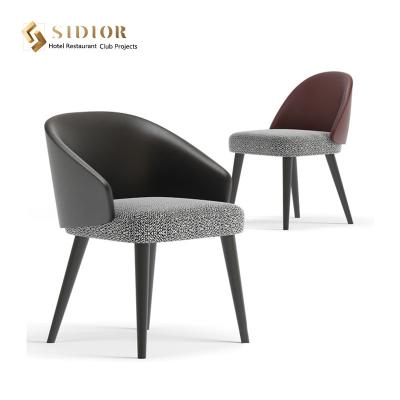 China ODM OEM Moderne Faux Leer het Dineren Stoelen Te koop