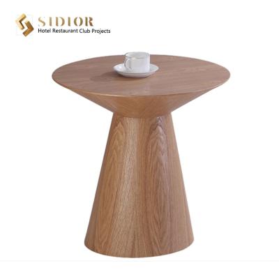 China La mesa de centro moderna de la madera contrachapada de la forma multi del OEM fijó la madera sólida los 45cm en venta