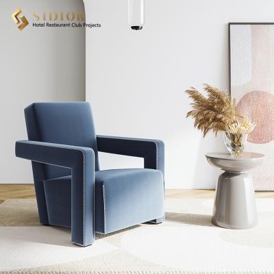 China ODM Luxury Modern Leisure Chair Armchair Hotel Living Room Armchair for sale