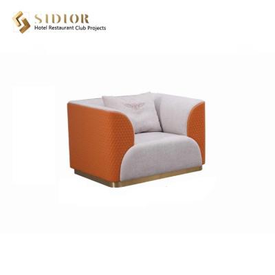 Chine Sofa tapissé moderne de Recliner simple européen de GV à vendre