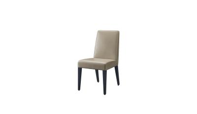 Cina Contemporary Luxury High Quality Genuine Leather Dining Room Chair in vendita