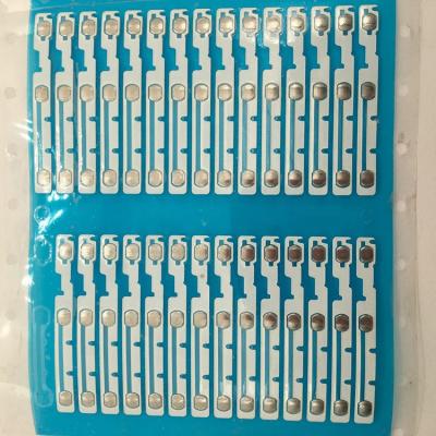 China Mobile phone metal dome array, PET sheet containing metal shrapnel, tactile switch on PCB or FPC for instrument for sale