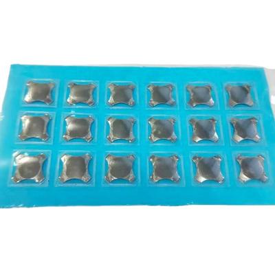 China Mobile Phone China Factory OEM/ODM 12mm Metal Dome Sheet, Custom Special Shape and Size Metal Dome Array for Various Keypad Switch for sale