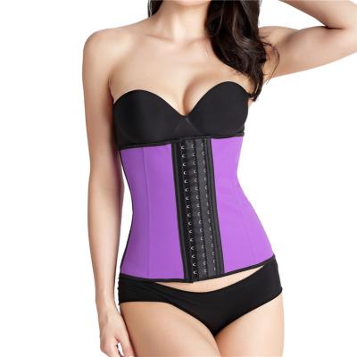 China Breathable Women Slimming Super Latex Sport Belt Waist Training Corset Hourglass Body Shaper for sale