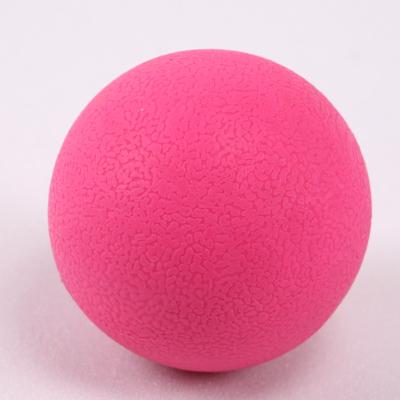 China Cheaper Wholesale Price Fitness Single Texture Lacrosse Massage Ball for sale