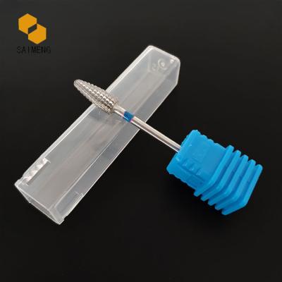 China 2019 Popular Nail Art Beauty Nail Drill Bit E-File Nail Bit Cut Leg 10mm 3/32