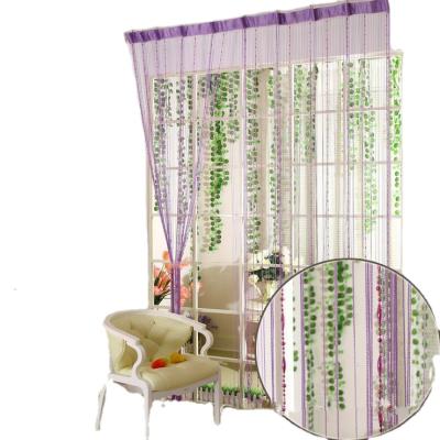 China Contemporary Decorative Water Drop Curtain Chain Curtain Living Room Beauty Salon Curtain for sale