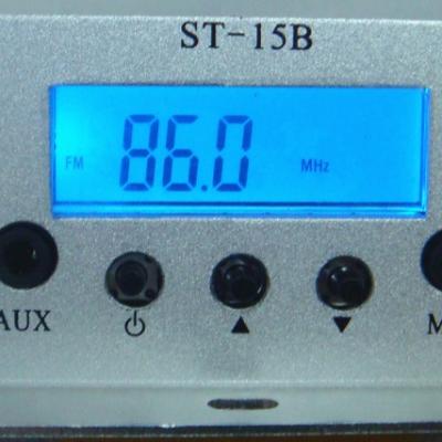 China fm radio transmitter 15 watt fm transmitter used broadcast equipment for sale 86MHz-108MHz ST-15B V1 for sale